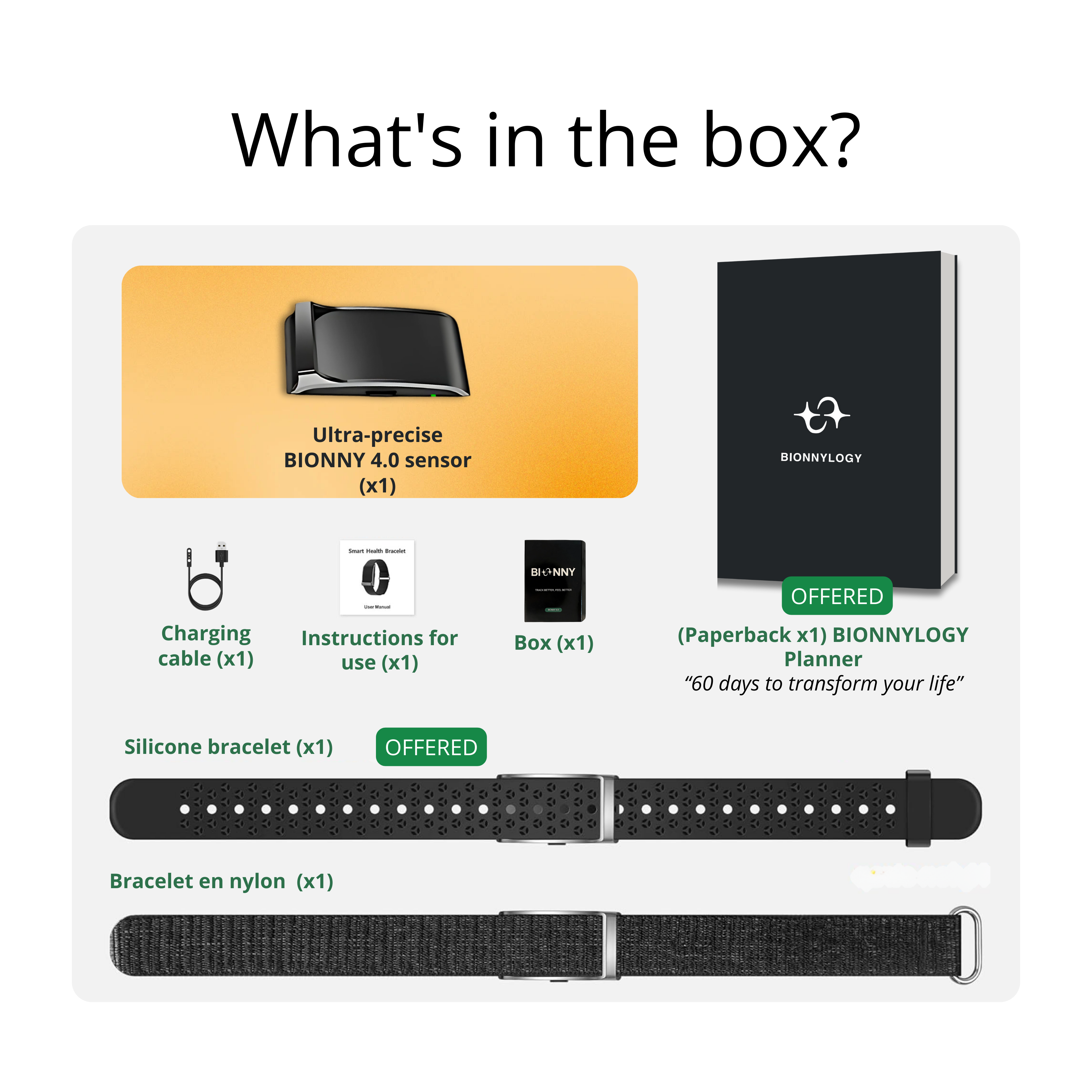 BIONNY 4.0 - The biometric health watch that understands your body better than you do.