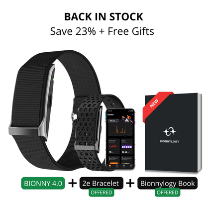 BIONNY 4.0 - The biometric health watch that understands your body better than you do.